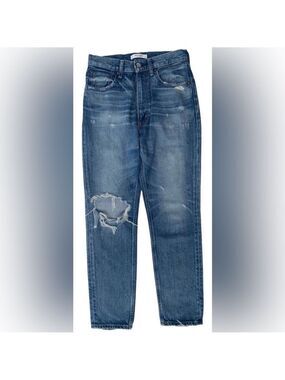 Moussy Vintage Marshall Boy Distressed Crop Jeans Sz25